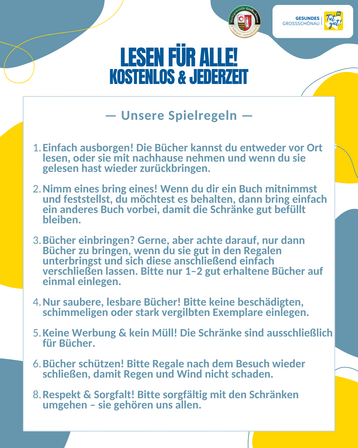 Spielregeln Bücherschränke